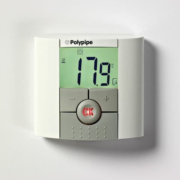 Polypipe digital room thermostat for underfloor heating PBDIG