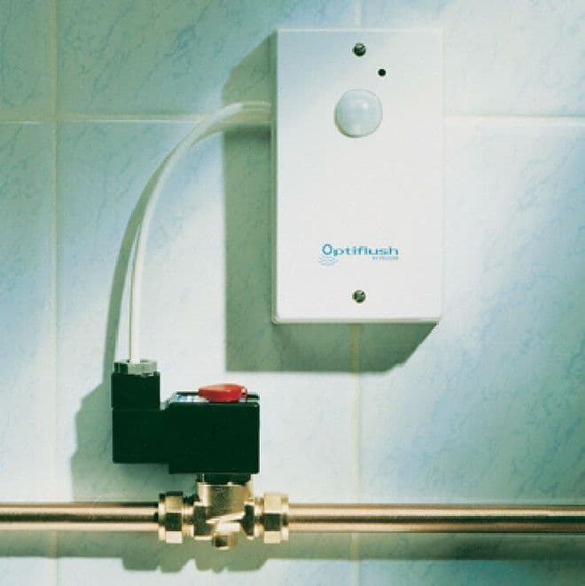 Prestex / Pegler Optiflush infrared urinal flush controller OP1 Cistermiser