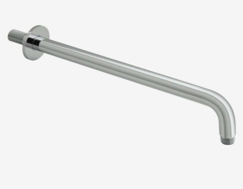 Vado Elements 390mm easy fit shower arm and plate in chrome WGEFSA/ROC/P