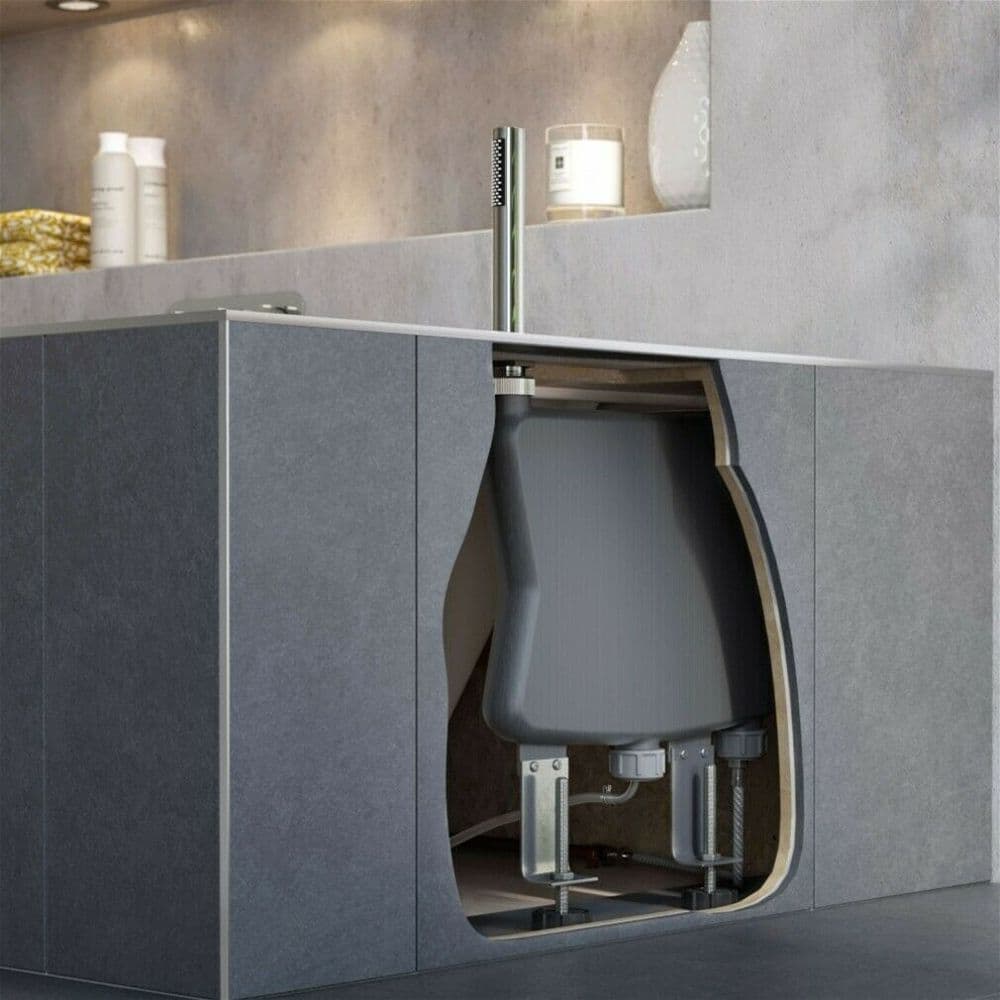 Vado Zoo Capsule shower kit with round handset in chrome ZOOCAPSULEC/P