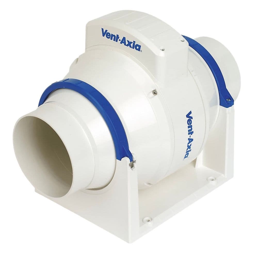 VentAxia ACM100 axial inline mixed flow extractor fan 100mm / 4