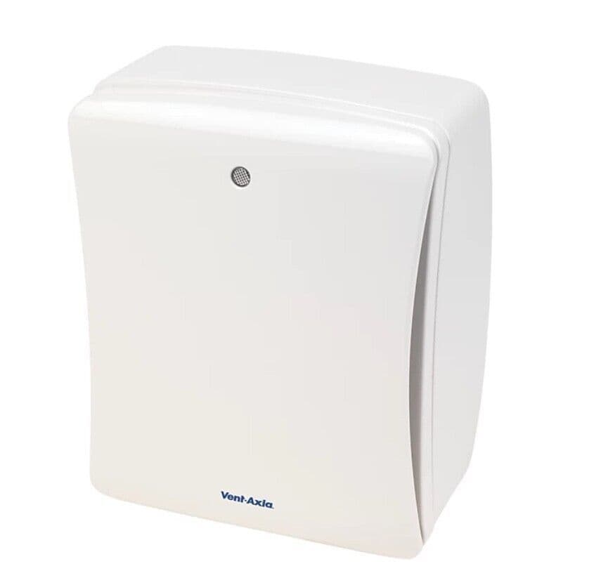 VentAxia Solo Plus HT constant trickle bathroom/toilet fan timer / humidistat