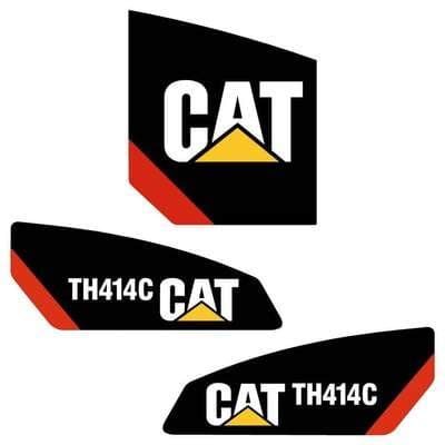 CAT TH414C Telehandler Decal Set