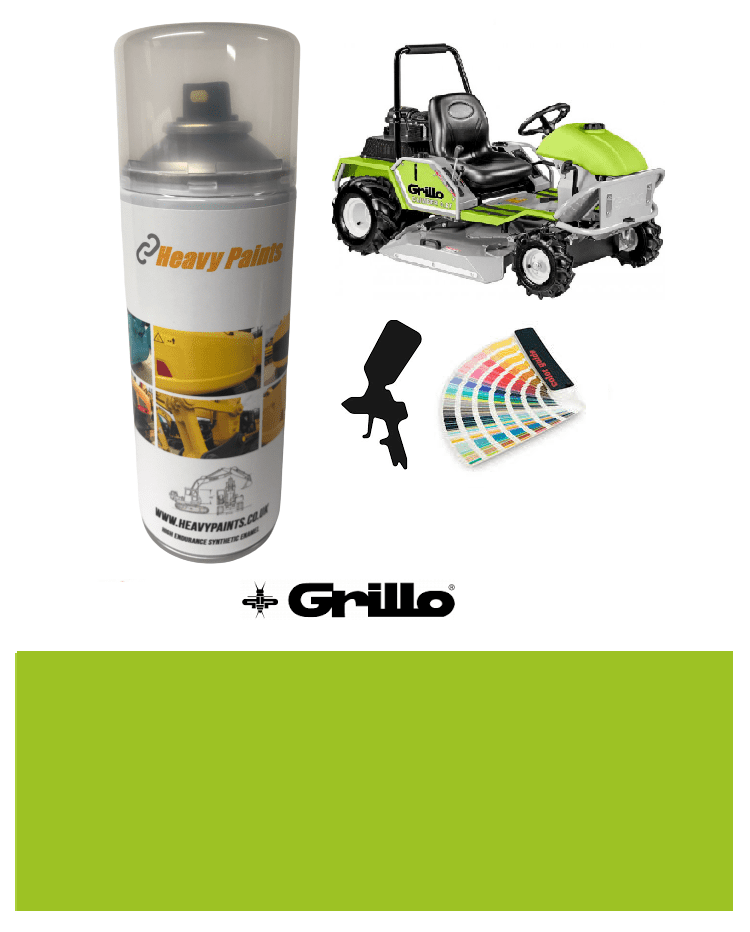 Vernice Spray Grillo Climber 400ml – Verde E Grigio Per Rasaerba, Originale UK - 3