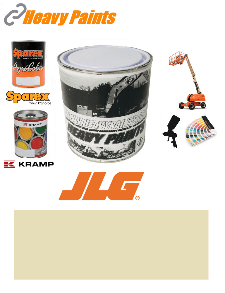 JLG Lift Cream Enamel Paint 1 Litre Tin