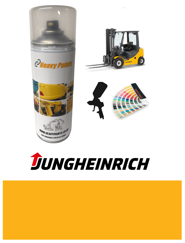 Jungheinrich Forklift Yellow Enamel 400ml Aerosol