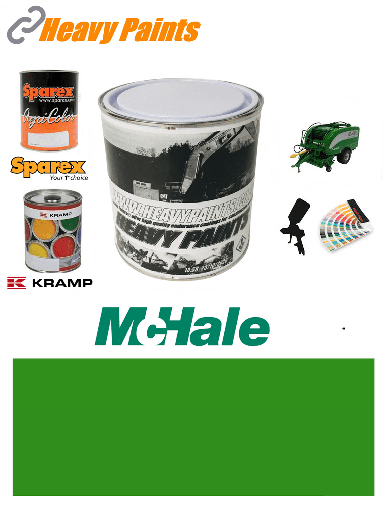McHale Baler Green Enamel Paint 1 Litre Tin