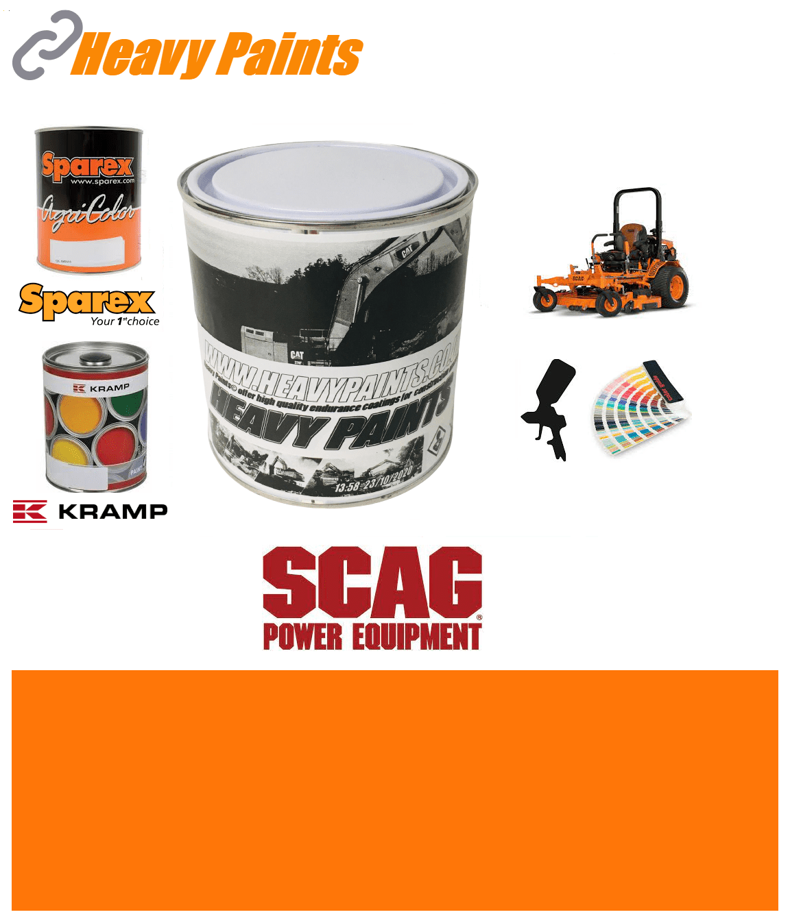 2PK Genuine OEM 12oz Can Scag Orange Cat's Eye Gold Spray Paint 48521
