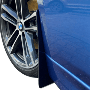 BMW 3 SERIES (FRONT SET ONLY) BLACK MUDFLAPS