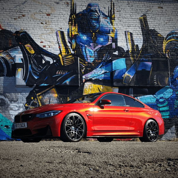 BMW M3 / M4 (FRONT SET ONLY) BLACK MUDFLAPS