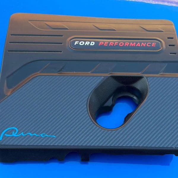 CARBON FIBRE ENGINE DRESS-UP COVER to fit Ford Puma ST