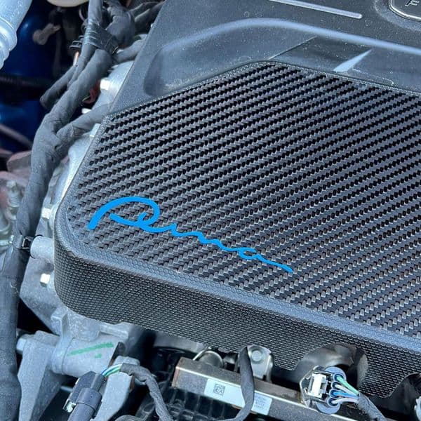 CARBON FIBRE ENGINE DRESS-UP COVER to fit Ford Puma ST