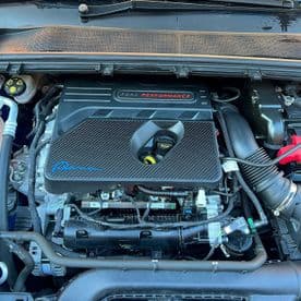 CARBON FIBRE ENGINE DRESS-UP COVER to fit Ford Puma ST