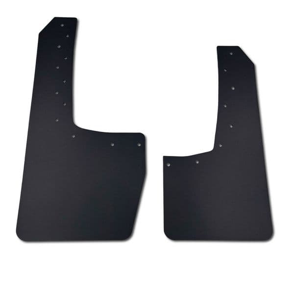 Extended Arch Mud Flaps to fit FORD RANGER Wildtrak X & Tremor ONLY 2023+   BLACK