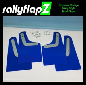 LANCER EVO 4 (1996-1998)-  BLUE MUDFLAPS