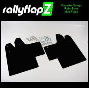 LANCER EVO 5 & 6 (1998-2001)-  BLACK MUDFLAPS (1)