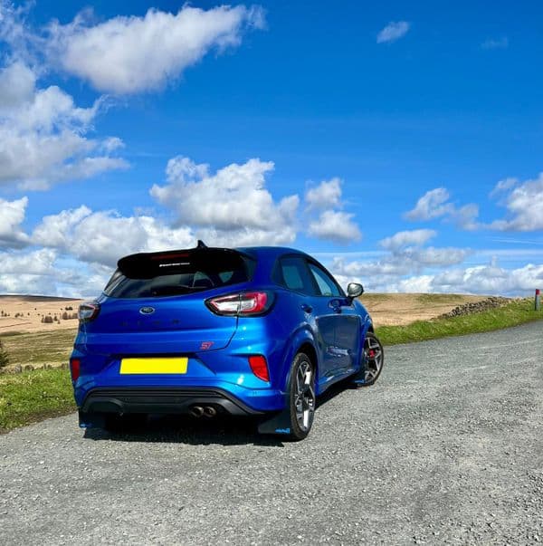 rallyflapZ | Mud Flaps Set to fit Puma ST 2019+ BLACK (All Options)