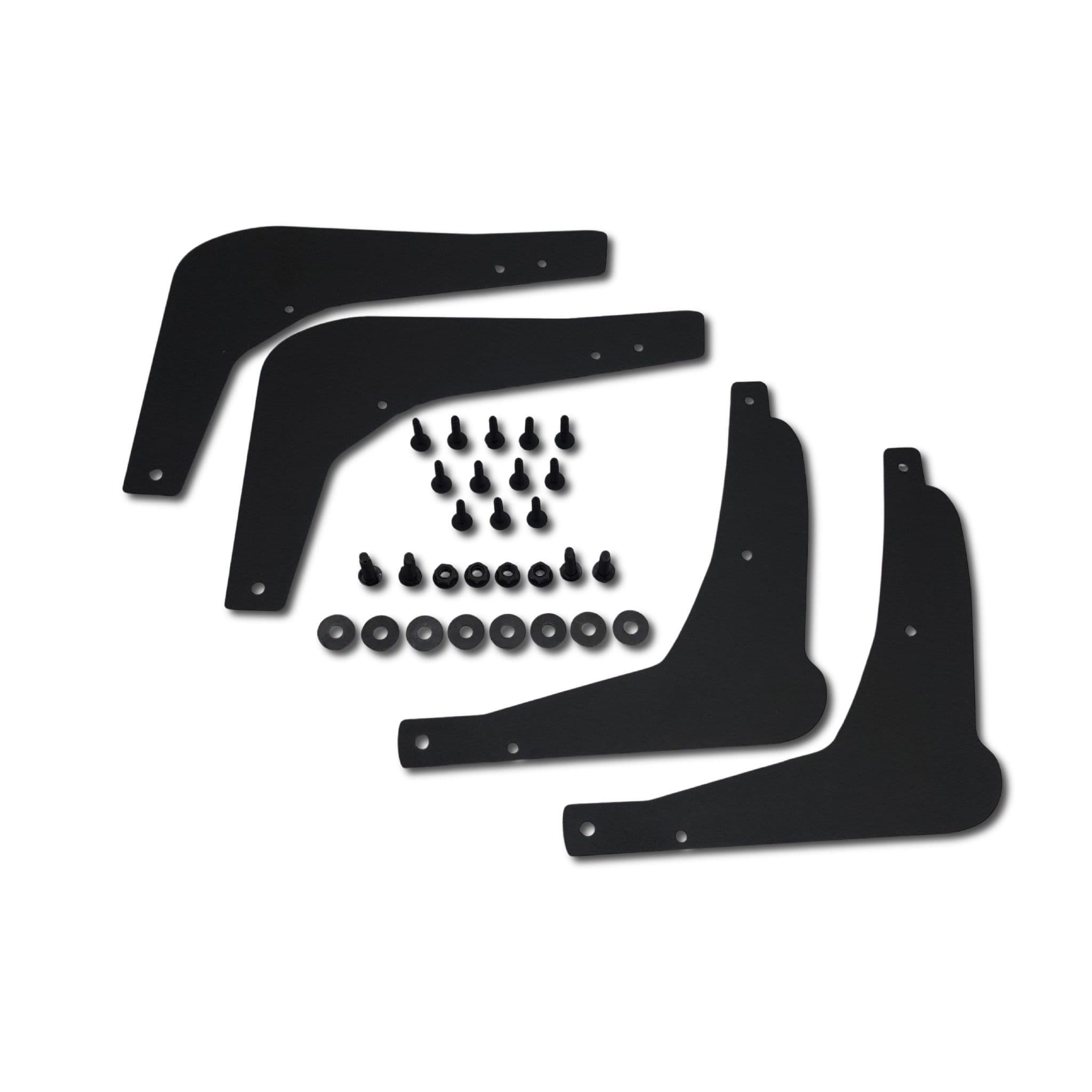 rallyflapZ Mud Flaps to fit Civic Type R ep3 01-07 - RED