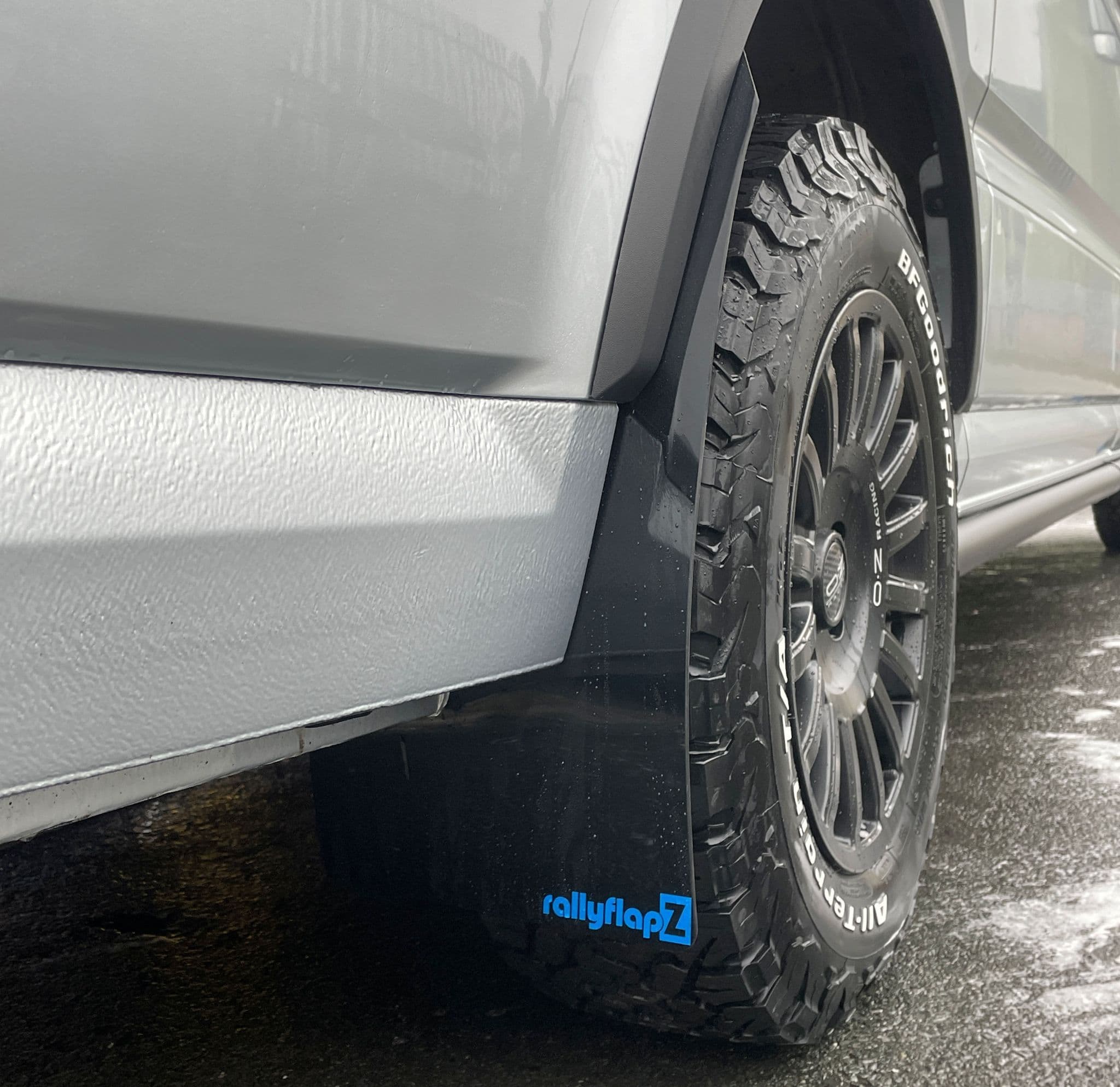 rallyflapZ Mud Flaps to fit CRAFTER 2017 2nd Gen MAN & TGE WITH ...