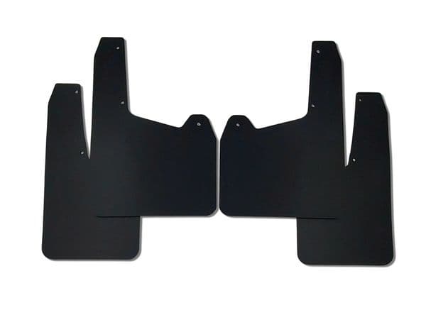 rallyflapZ | Mud Flaps to fit D-Max Gen 2 (2011-18 models) BLACK