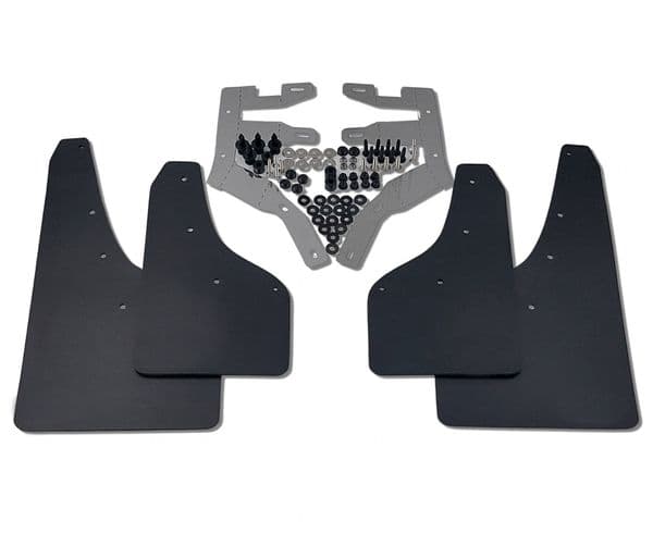 rallyflapZ | Mud Flaps to fit FIESTA Mk8 2018+ ST & ST Line-  BLACK