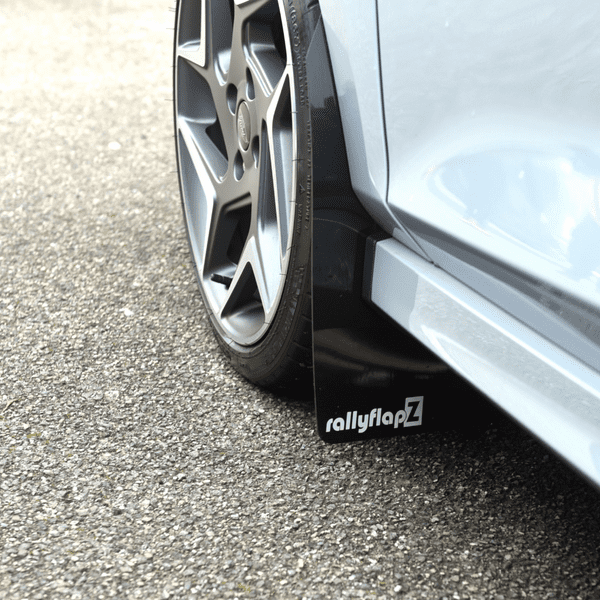 rallyflapZ | Mud Flaps to fit FIESTA Mk8 2018+ ST & ST Line-  BLACK