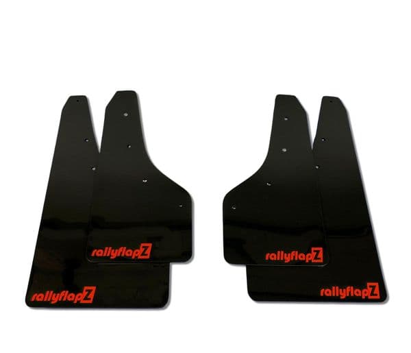 rallyflapZ | Mud Flaps to fit FIESTA Mk8 2018+ ST & ST Line-  BLACK