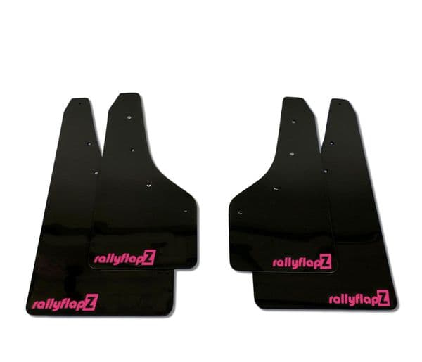 rallyflapZ | Mud Flaps to fit FIESTA Mk8 2018+ ST & ST Line-  BLACK