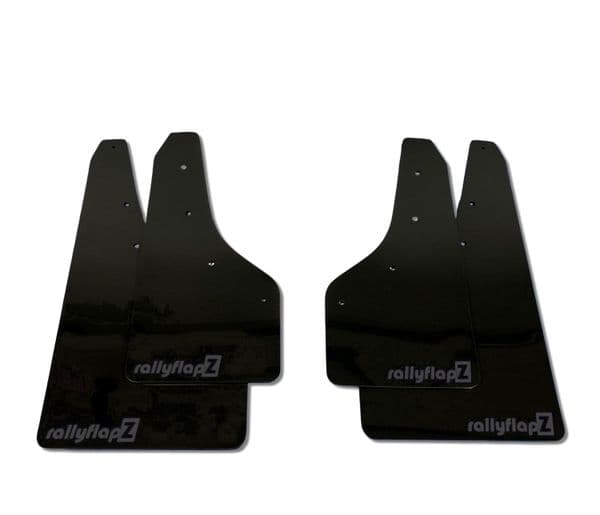 rallyflapZ | Mud Flaps to fit FIESTA Mk8 2018+ ST & ST Line-  BLACK