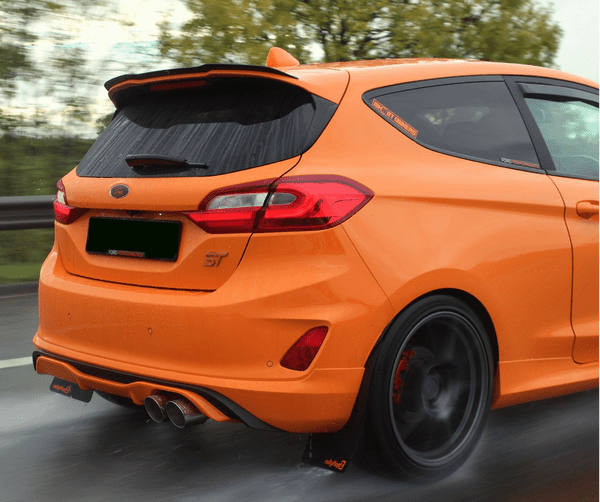 rallyflapZ | Mud Flaps to fit FIESTA Mk8 2018+ ST & ST Line-  BLACK