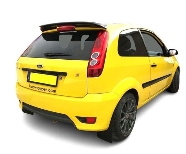 rallyflapZ | Mud Flaps to fit FIESTA ST150 02-08 Inc Zetec S - BLACK