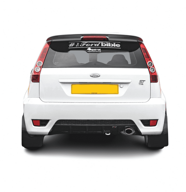 rallyflapZ | Mud Flaps to fit FIESTA ST150 02-08 Inc Zetec S - BLACK