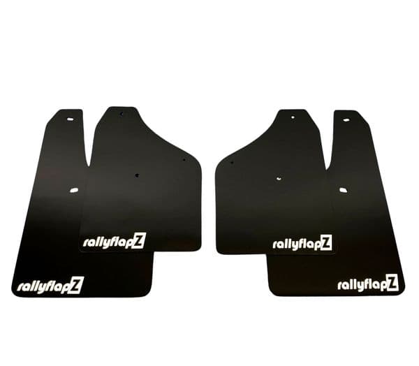 rallyflapZ | Mud Flaps to fit FIESTA ST150 02-08 Inc Zetec S - BLACK
