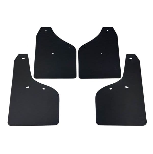 rallyflapZ | Mud Flaps to fit FIESTA ST150 02-08 Inc Zetec S - BLACK