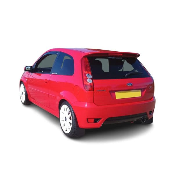 rallyflapZ | Mud Flaps to fit FIESTA ST150 02-08 Inc Zetec S - BLACK