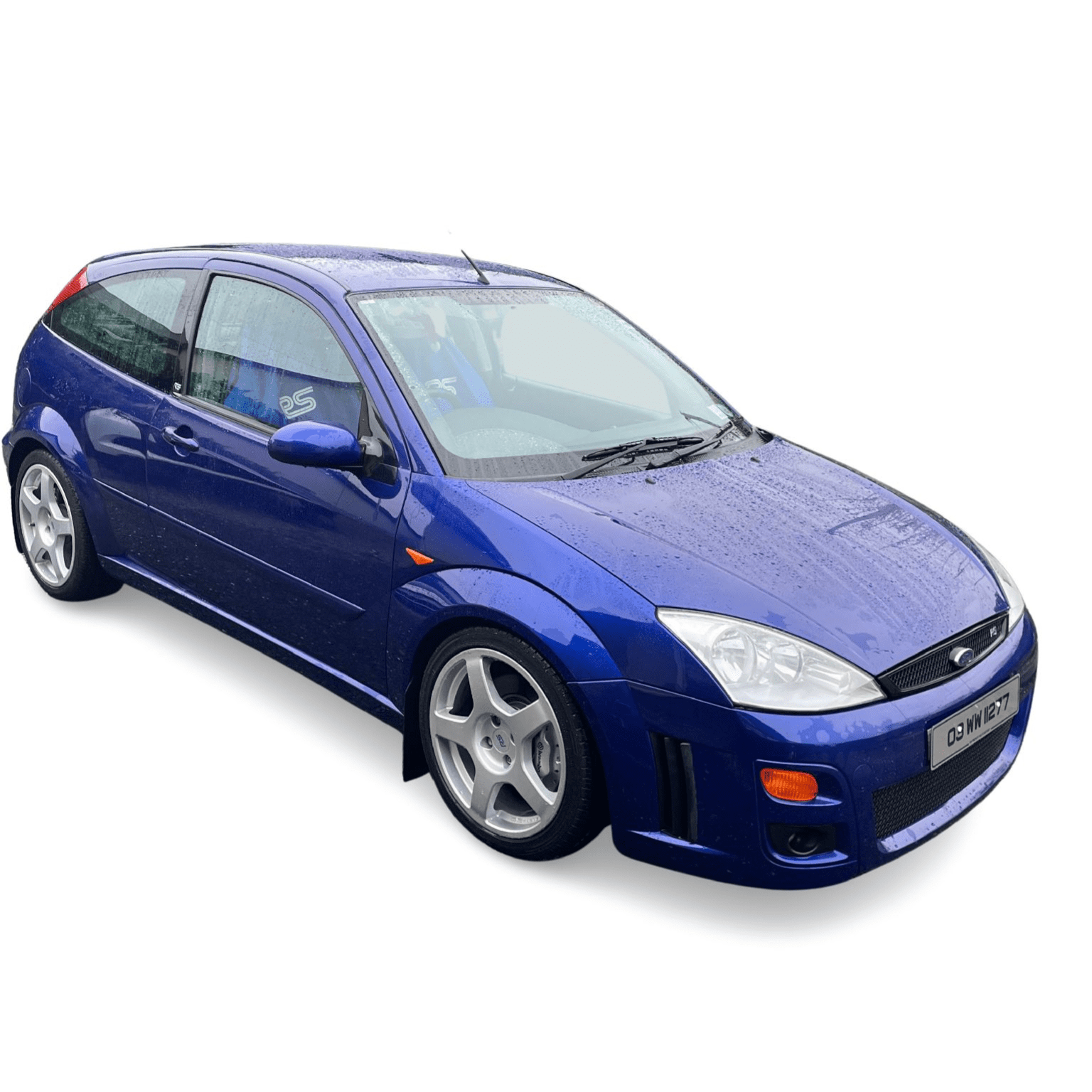 thumbnail: Auto Spatlappen Voor Ford Focus ST RS SE MK1-MK4 - 4 Stuks Rood Splash Guards