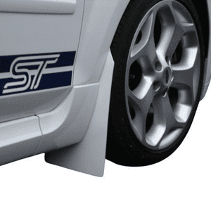 rallyflapZ | Mud Flaps to fit FOCUS ST225 ST MK2  04-11 WHITE (All Options)
