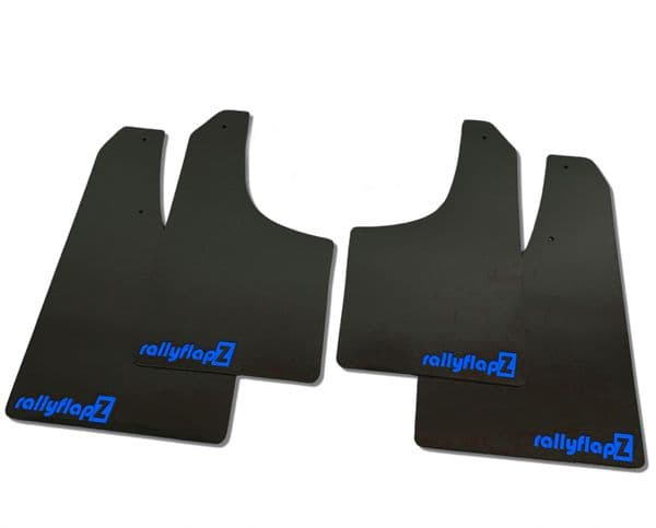 rallyflapZ | Mud Flaps to fit Ford Focus MK2 | Mk2.5 inc ST225  04-11 BLACK  (All Options)
