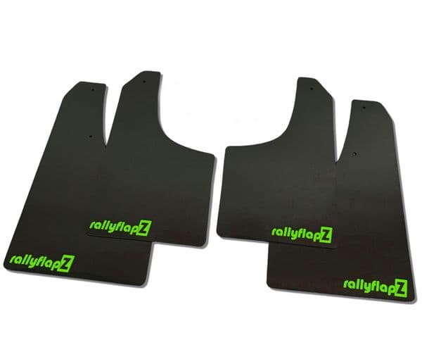 rallyflapZ | Mud Flaps to fit Ford Focus MK2 | Mk2.5 inc ST225  04-11 BLACK  (All Options)