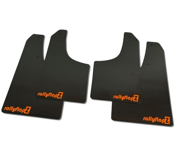 rallyflapZ | Mud Flaps to fit Ford Focus MK2 | Mk2.5 inc ST225  04-11 BLACK  (All Options)