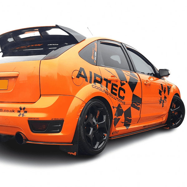 rallyflapZ | Mud Flaps to fit Ford Focus MK2 | Mk2.5 inc ST225  04-11 BLACK  (All Options)