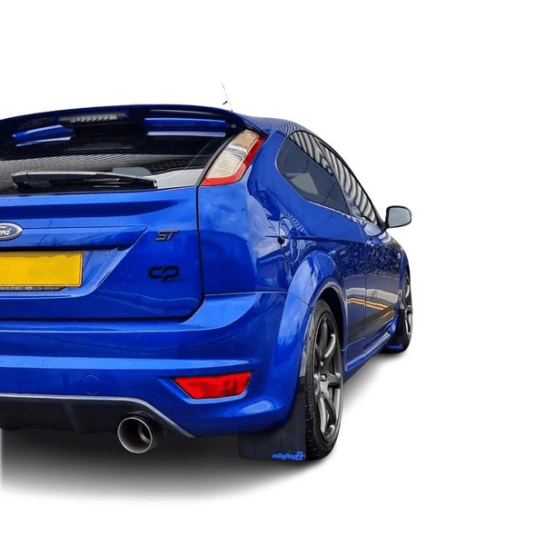 rallyflapZ | Mud Flaps to fit Ford Focus MK2 | Mk2.5 inc ST225  04-11 BLACK  (All Options)