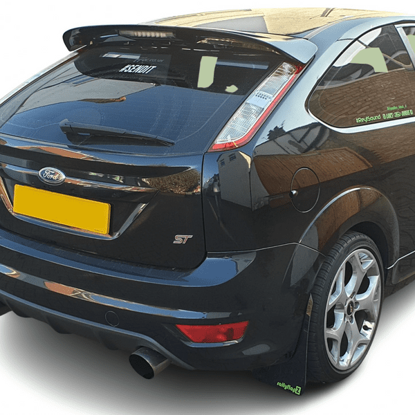 rallyflapZ | Mud Flaps to fit Ford Focus MK2 | Mk2.5 inc ST225  04-11 BLACK  (All Options)