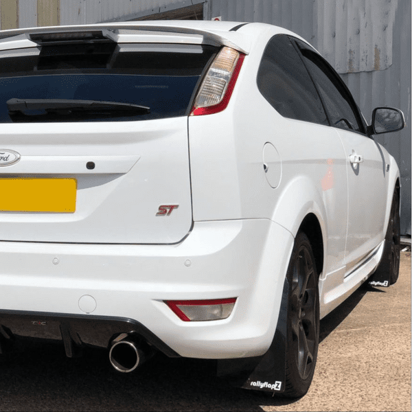 rallyflapZ | Mud Flaps to fit Ford Focus MK2 | Mk2.5 inc ST225  04-11 BLACK  (All Options)