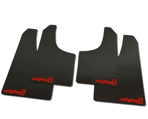 rallyflapZ | Mud Flaps to fit Ford Focus MK2 | Mk2.5 inc ST225  04-11 BLACK  (All Options)