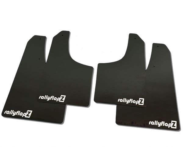 rallyflapZ | Mud Flaps to fit Ford Focus MK2 | Mk2.5 inc ST225  04-11 BLACK  (All Options)