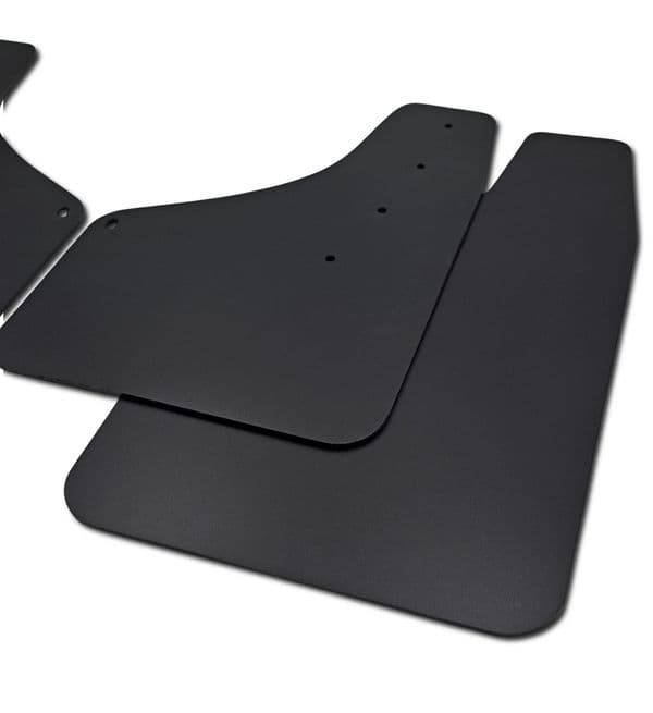 rallyflapZ | Mud Flaps to fit Ford Transit Custom 2024+ (MSRT Vans Only) BLACK