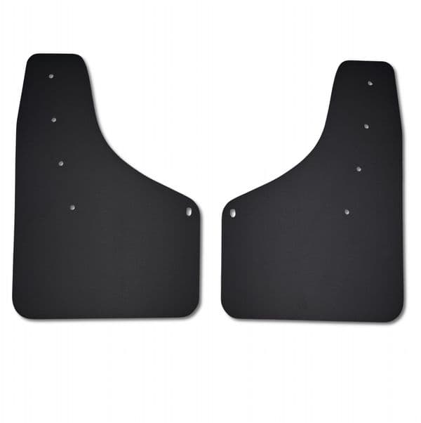 rallyflapZ | Mud Flaps to fit Ford Transit Custom 2024+ (MSRT Vans Only) BLACK