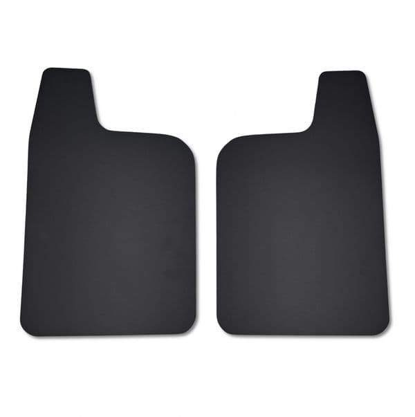 rallyflapZ | Mud Flaps to fit Ford Transit Custom 2024+ (MSRT Vans Only) BLACK