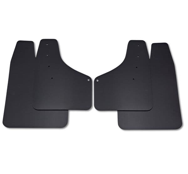 rallyflapZ | Mud Flaps to fit Ford Transit Custom 2024+ (MSRT Vans Only) BLACK